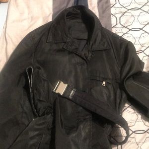 Vintage Belted Prada windbreaker